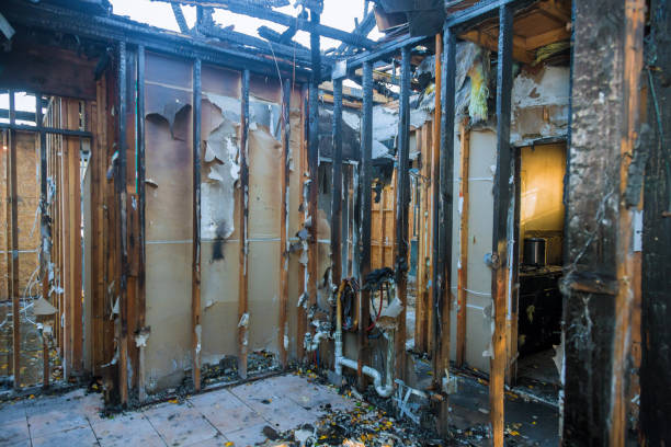 Professional Fire Damage Removal technician working in Salem, VA